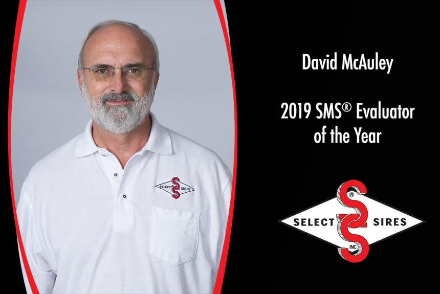 David McAuley Named SMS® Evaluator of the Year
