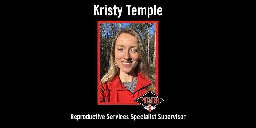 Kristy Temple Joins Premier Select Sires as Reproductive Services Specialist Supervisor