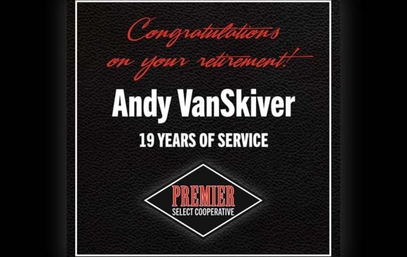 Screenshot Andy VanSkiver, ASM, Retires after 19 Years of Service
