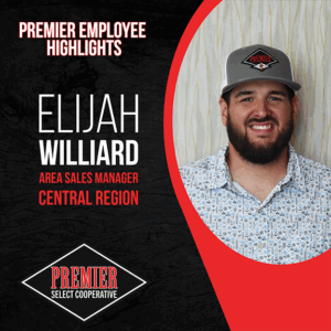 Employee Highlight Webpage Template Elijah Williard, Area Sales Manager