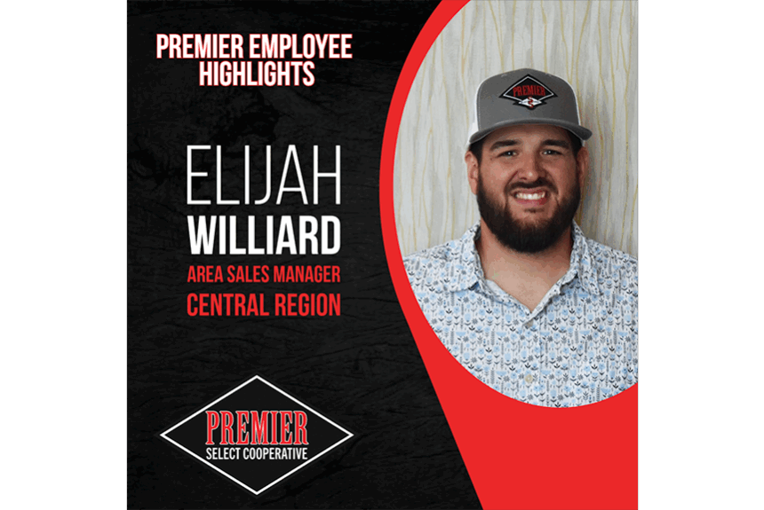 Employee Highlight Webpage Template Elijah Williard, Area Sales Manager