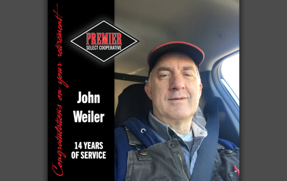 JW John Weiler Retires after 14 Years of Service