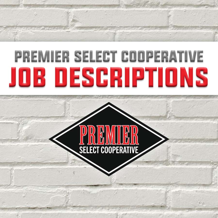 Premier Job Descriptions Premier Job Descriptions